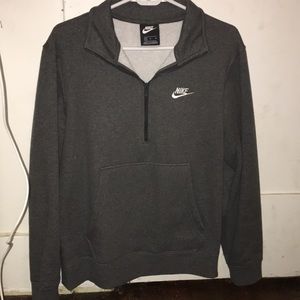 grey nike hoodie